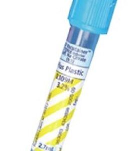 BD Vacutainer Venous Blood Collection Tube Sodium Citrate Additive 2.7 mL BD Hemogard Closure Polyethylene Terephthalate (PET) Tube