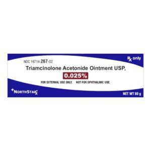 Triamcinolone Acetonide 0.02% Ointment 80 Gram