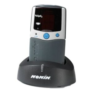 Diagnostic Battery Charger Nonin Charger Stand For use with PalmSAT 2500 Series Handheld Pulse Oximeter and 8000 Series Sensors