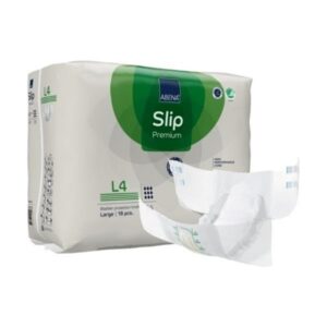 Unisex Adult Incontinence Brief Abena Slip Premium L4 Large Disposable Heavy Absorbency
