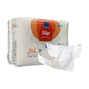 Unisex Adult Incontinence Brief Abena Slip Premium XL2 X-Large Disposable Heavy Absorbency