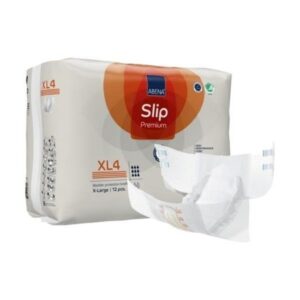 Unisex Adult Incontinence Brief Abena Slip Premium XL4 X-Large Disposable Heavy Absorbency