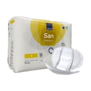 Incontinence Liner Abena San Premium 14.1 X 24.8 Inch Heavy Absorbency Fluff / Polymer Core Size 7
