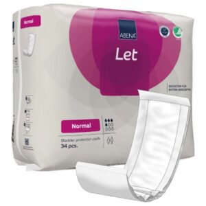 Incontinence Liner Abena Abri-Let Normal 4.3 X 15.3 Inch Light Absorbency Fluff / Polymer Core One Size Fits Most