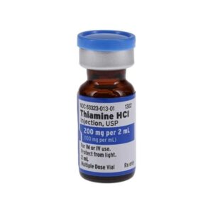 Thiamine HCl 100 mg / mL Injection 2 mL