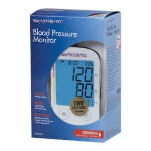 Home Automatic Digital Blood Pressure Monitor Veridian Multiple Sizes Nylon Cuff 22?30 cm to 30?42 cm Desk Model