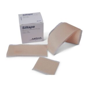Medical Tape Siltape Tan 1-1/2 X 60 Inch Silicone NonSterile