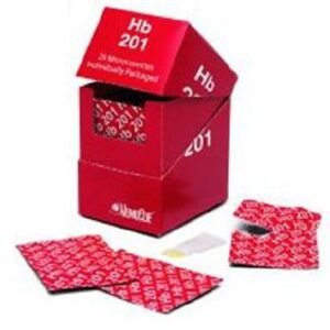 Hematology Reagent Microcuvette HemoCue Hb 201 Hemoglobin (Hb) For HemoCue Photometers 100 Tests