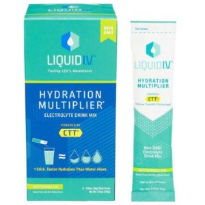 Oral Electrolyte Solution Liquid I.V. Hydration Multiplier Watermelon Flavor 0.56 oz. Electrolyte