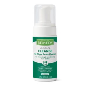 Rinse-Free Cleanser Remedy Phytoplex Foaming 4 oz. Pump Bottle Vanilla Scent