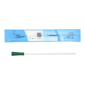 Urethral Catheter Cure Ultra Plus Straight Tip Lubricated PVC 14 Fr. 8 Inch