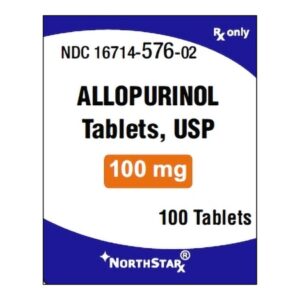 Allopurinol 100 mg Tablet 100 Tablets
