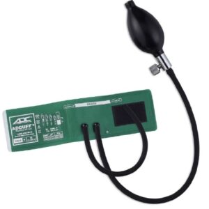 Reusable Blood Pressure Cuff with Inflation System Adcuff 13 to 19.5 cm Arm Nylon Cuff Small Adult Cuff