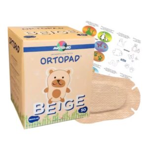 Occlusion Therapy Eye Patch Ortopad Bamboo 2-1/4 X 3-5/8 Inch Adhesive