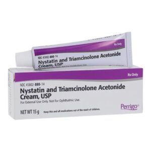 Nystatin / Triamcinolone Acetonide 100,000 U – 0.1 mg Cream 15 Gram