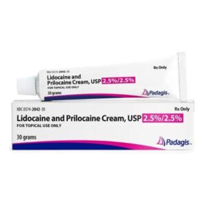 Lidocaine / Prilocaine 2.5% – 2.5% Cream 30 Gram