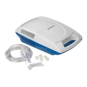 Veridian Handheld Compressor Nebulizer System Small Volume Medication Bottle Adult / Pediatric Mouthpiece Delivery