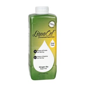 Oral Supplement LiquaCel Ginger Ale Flavor Liquid 32 oz. Bottle