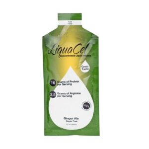 Oral Supplement LiquaCel Ginger Ale Flavor Liquid 1 oz. Individual Packet
