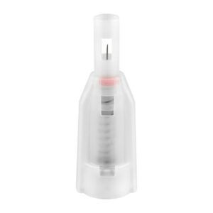 Safety Insulin Pen Needle DropSafe 31 Gauge 5 mm Length Automatic Safety Without Back-End Shield
