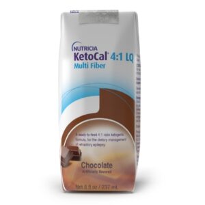 Oral Supplement KetoCal 4:1 LQ Chocolate Flavor Liquid 8 oz. Carton