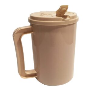 Insulated Drinking Mug 22 oz. White Plastic Reusable