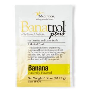 Oral Supplement Banatrol Plus Banana Flavor Powder 10.75 Gram Individual Packet