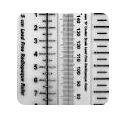 Diagnostic Lead Ruler 1/16 X 2 Inch For use with Radiopaque X-Ray