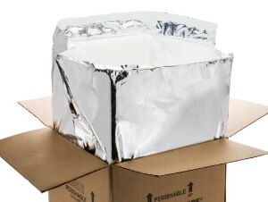 Insulated Shipper Liner Kold-To-Go 16 X 16 Inch For use with 16 X 16 X 16 Inch Box