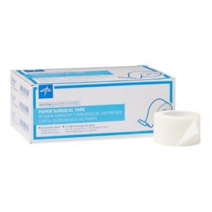 Medical Tape Medline White 1 Inch X 10 Yard Nonwoven NonSterile