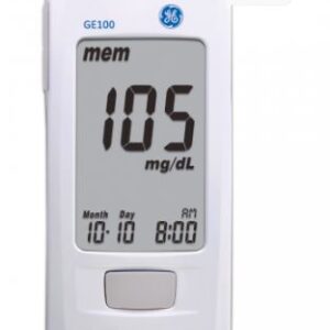 Blood Glucose Meter GE100 Stores up to 500 Results Requires Coding