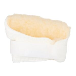 Palm Protector Rolyan Foam / Sherpa Fabric Right Hand Cream / White One Size Fits Most