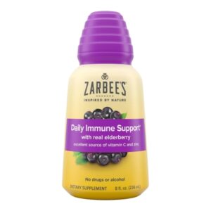 Cold and Cough Relief Zarbee’s Daily Immune Support 356 mg Strength Syrup 8 oz.