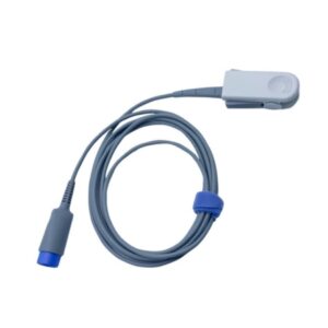 Reusable SpO2 Sensor Edan Finger Adult Single Patient Use 2-1/2 Inch Cord
