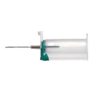 EasyPoint Blood Collection Needle with Holder 21 Gauge 1-1/4 Inch Needle Length Safety Needle Without Tubing Sterile