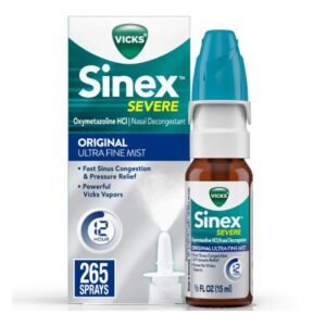 Nasal Decongestant Vicks Sinex Severe 0.05% Nasal Spray 0.5 oz.