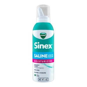 Nasal Saline Spray Vicks Sinex Moisturizing 5 oz.
