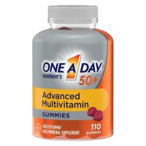Multivitamin Supplement One A Day Women’s 50+ Gummy 110 per Bottle