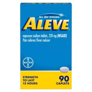 Pain Relief Aleve 220 mg Strength Naproxen Sodium Capsule