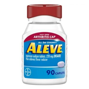 Pain Relief Aleve Arthritis 220 mg Strength Naproxen Sodium Capsule