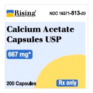 Calcium Acetate 667 mg Capsule 200 Capsules