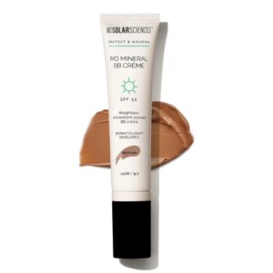 Makeup with Sunscreen MDSolarsciences MD Mineral BB Cr?me SPF 50 Cream 1.23 oz. Tube