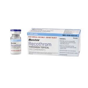 RECOTHROM THROMBIN, VL 5000IU