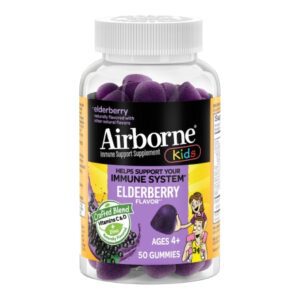 Immune Support Supplement Airborne Gummy 50 per Bottle