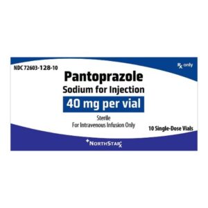 Pantoprazole Sodium 40 mg Injection 10 Vials