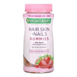 Skin / Hair Supplement Nature’s Bounty Gummy 80 per Bottle