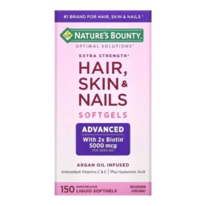 Skin / Hair Supplement Nature’s Bounty Softgel 150 per Bottle