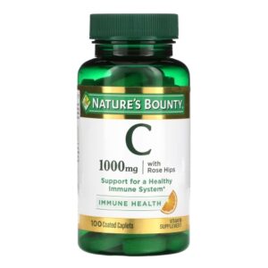 Vitamin C Supplement Nature’s Bounty 1,000 mg Strength Capsule 100 per Bottle