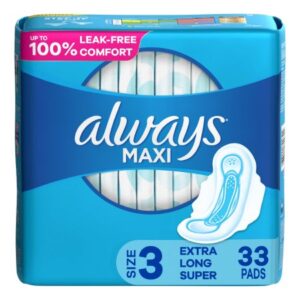 Feminine Pad Always Maxi With Wings Regular Absorbency