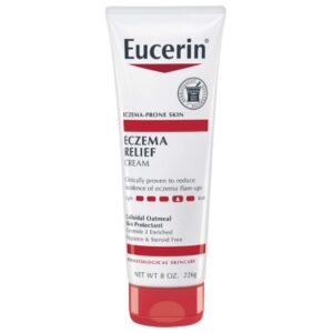 Eczema Cream Eucerin Eczema Relief 8 oz. Tube Unscented Cream